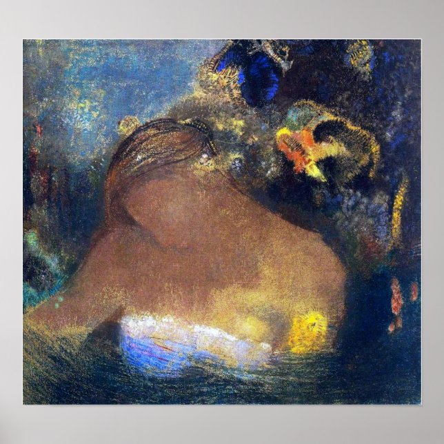 Redon - Ophelia 1898 Poster (Front)