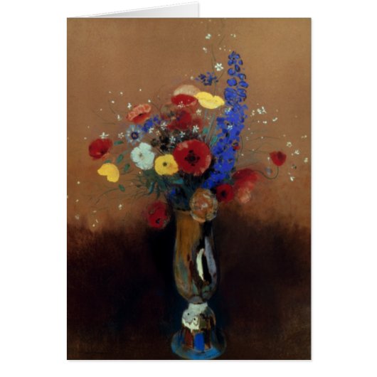Redon: Wild Flowers, C1912 Cards (Front)