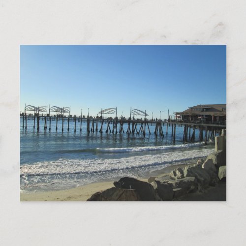 REDONDO BEACH 3 POSTCARD