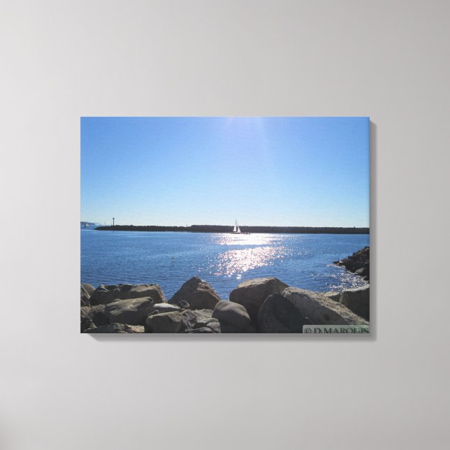 REDONDO BEACH #6 CANVAS PRINT (Front)