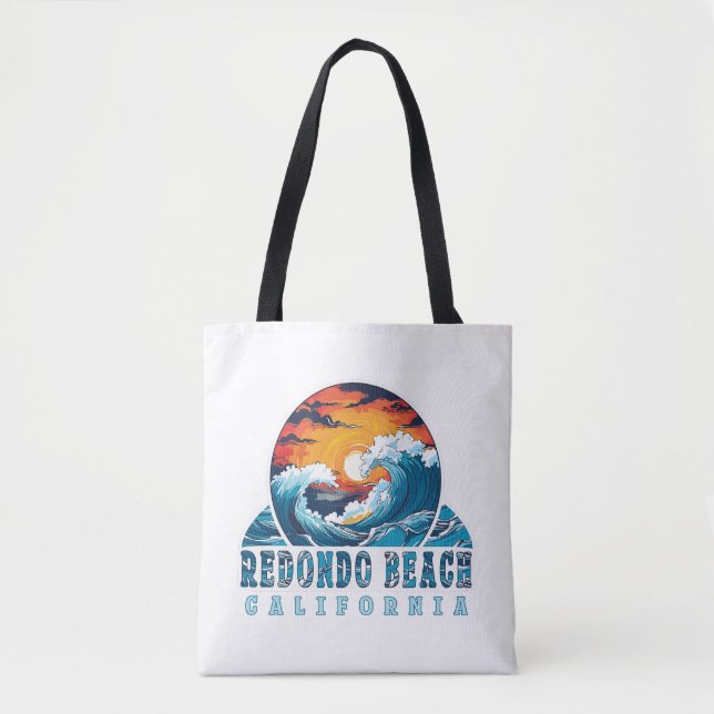 Redondo Beach California Tote Bag (Front)