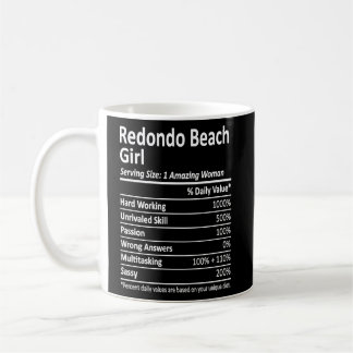 REDONDO BEACH GIRL CA CALIFORNIA City Home Roots Coffee Mug
