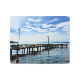 Redondo dock metal print