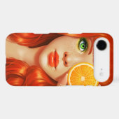 RedOrange Case-Mate iPhone Case (Back (Horizontal))