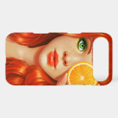 RedOrange Case-Mate iPhone Case (Back (Horizontal))