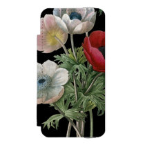 Redoute: Anemone, 1833 iPhone SE/5/5s Wallet Case