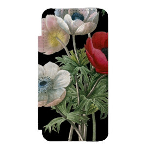 Redoute: Anemone, 1833 iPhone SE/5/5s Wallet Case