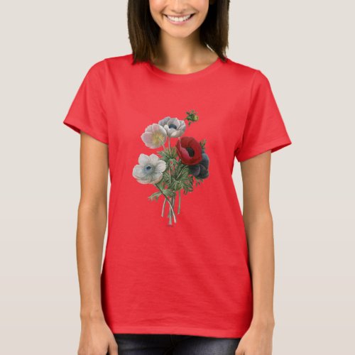 Redoute Anemone 1833 T_Shirt