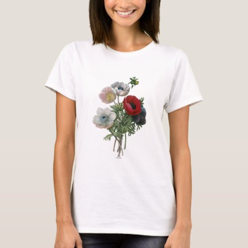 Redoute Anemone 1833 T_Shirt