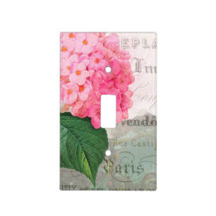 Redoute French Accent Floral Light Switch Cover