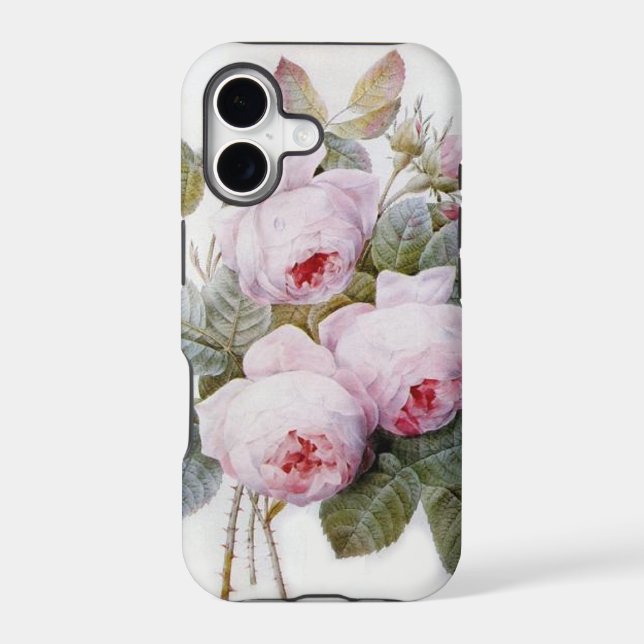 Redoute Rose Iphone Case (Back)