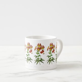 Redoute Tiger Lily Espresso Cup