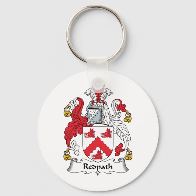 Redpath Family Crest Keychain (Front)