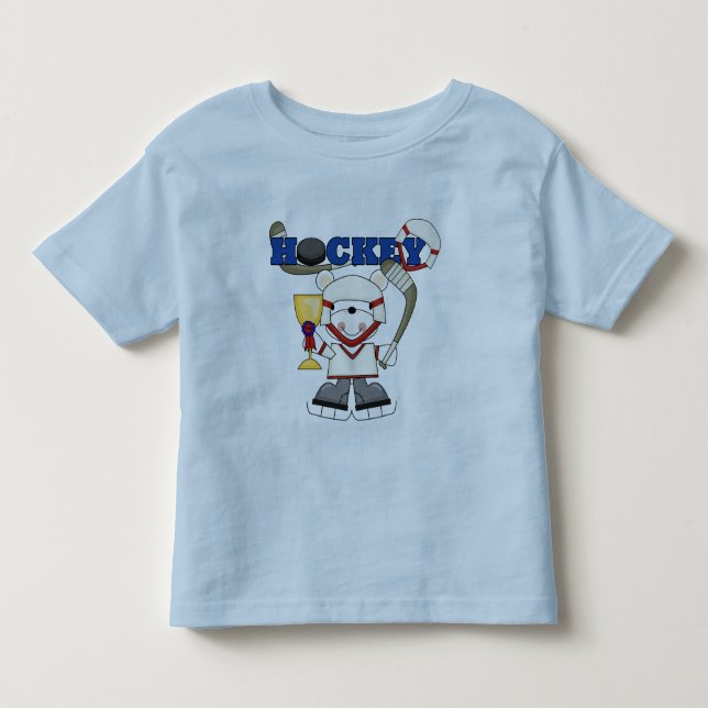 redpolarhockeyone toddler t-shirt (Front)