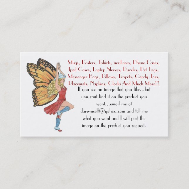 Redqueen Business Card (Front)