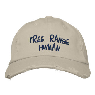 REDREAMING FREE RANGE HUMAN bbcap Embroidered Baseball Hat