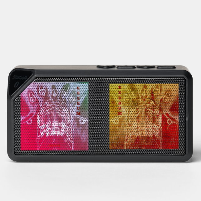 redrum album art  bluetooth speaker (Front)