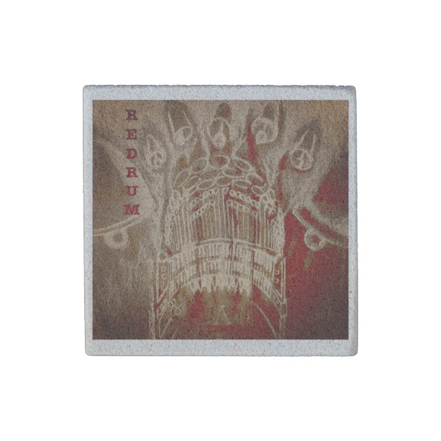 redrum album art  stone magnet (Front)