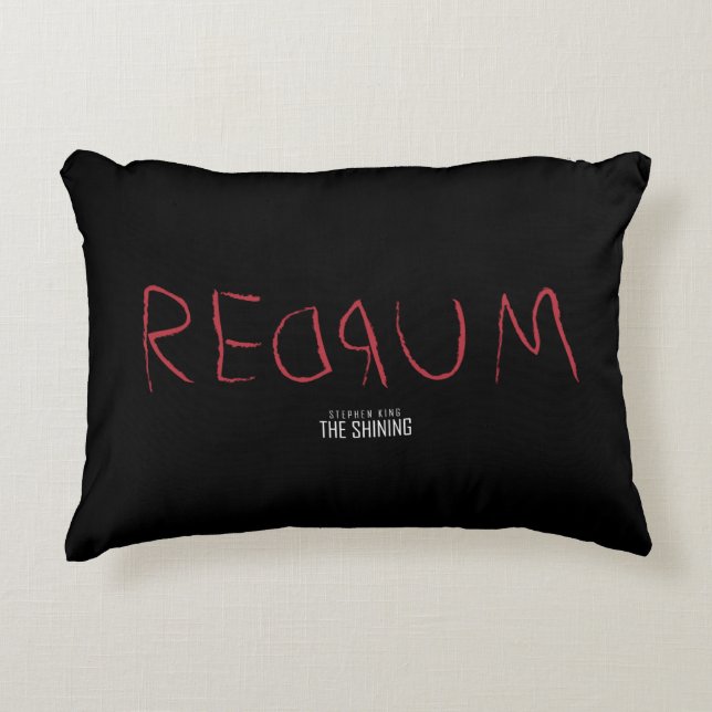 Redrum Decorative Pillow (Front)