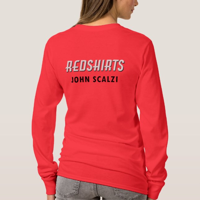 Redshirt women's long sleeve T-Shirt (Back)