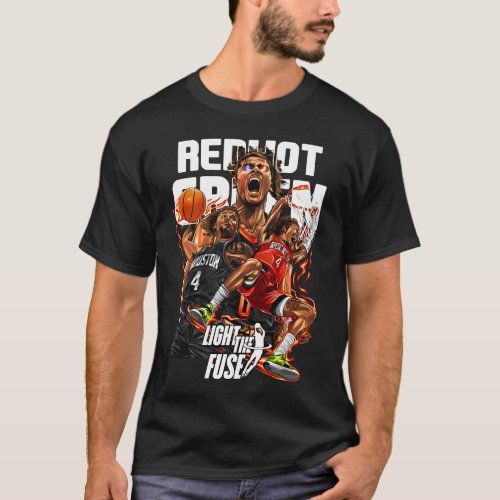 Redshot Croen Basketball  T_Shirt