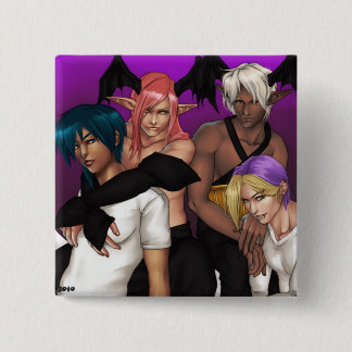 Redthread Cast button (square)