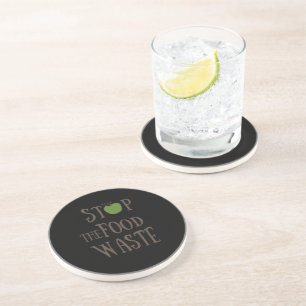 Reduce food waste recycling eco friendly coaster