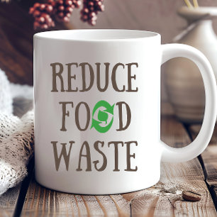 Reduce food waste recycling eco friendly coffee mug