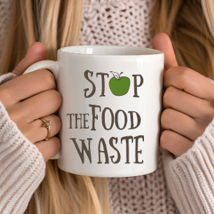 Reduce food waste recycling eco friendly coffee mug