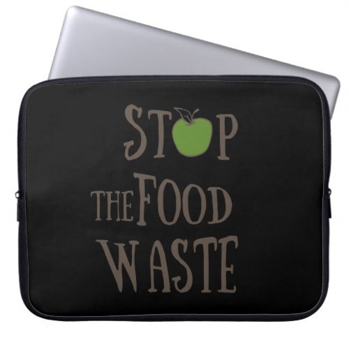 Reduce food waste recycling eco friendly laptop sleeve