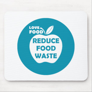 Reduce food waste recycling eco friendly mouse pad