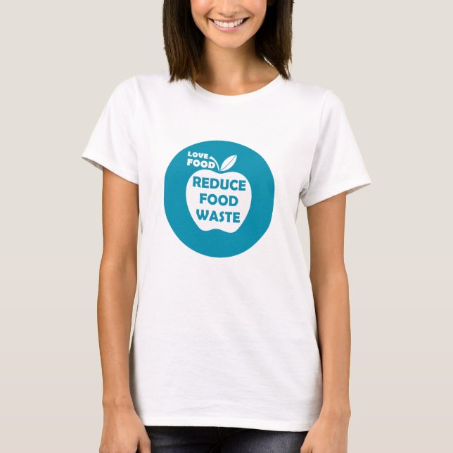 Reduce food waste recycling eco friendly T-Shirt (Front)