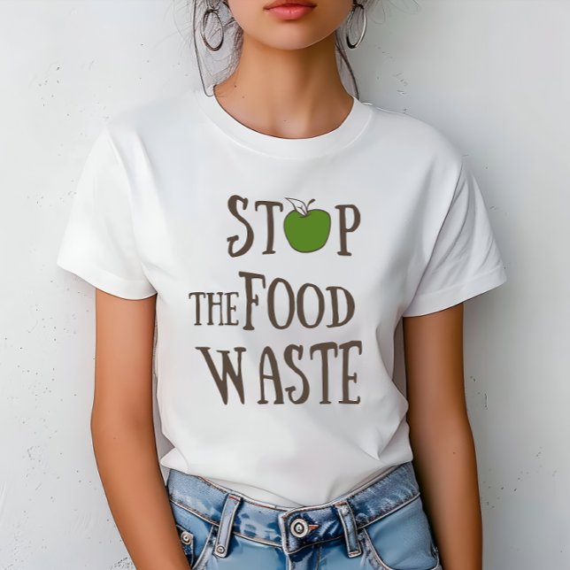Reduce food waste recycling eco friendly T-Shirt (Creator Uploaded)