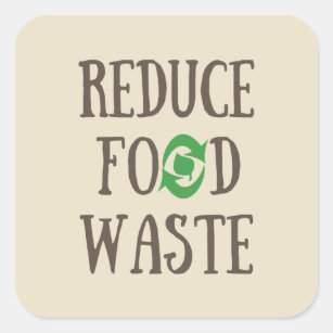 Food Waste Bin Sticker - TenStickers