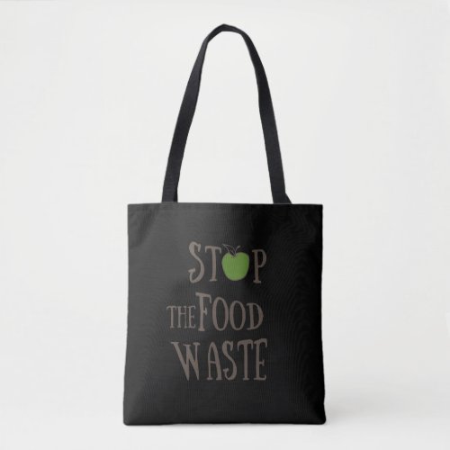 reduce food waste tote bag