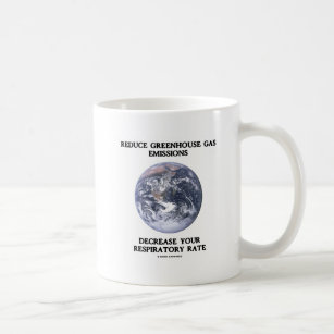 Reduce Greenhouse Gases Mug Vegetation Gift Handmade Sustainability Humor  Art Pottery Mug Cow Fart Art 