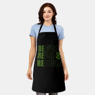 Reduce reuse recycle apron