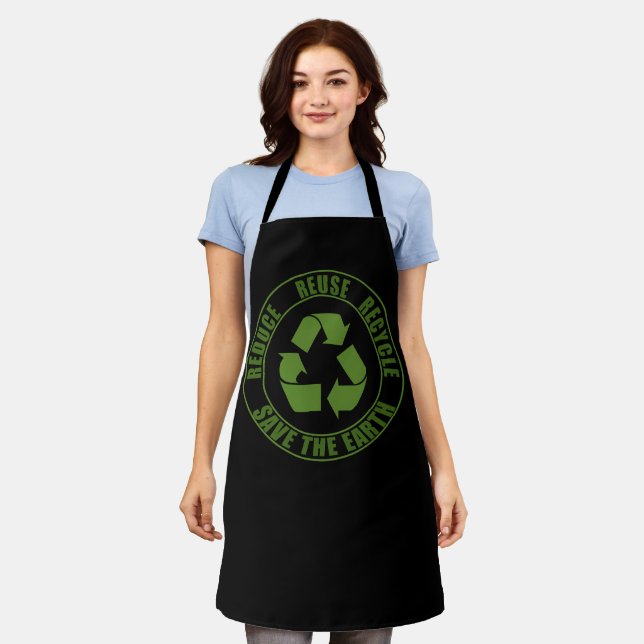 Reduce reuse recycle apron (Worn)