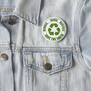 Reduce reuse recycle button
