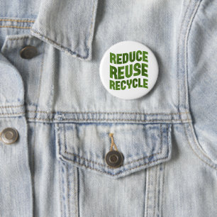 Reduce reuse recycle button