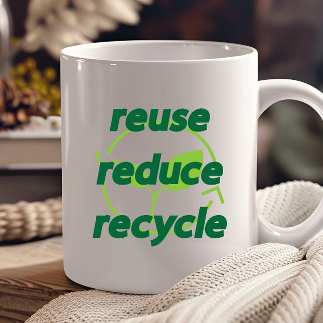 Reduce reuse recycle coffee mug (Creator Uploaded)