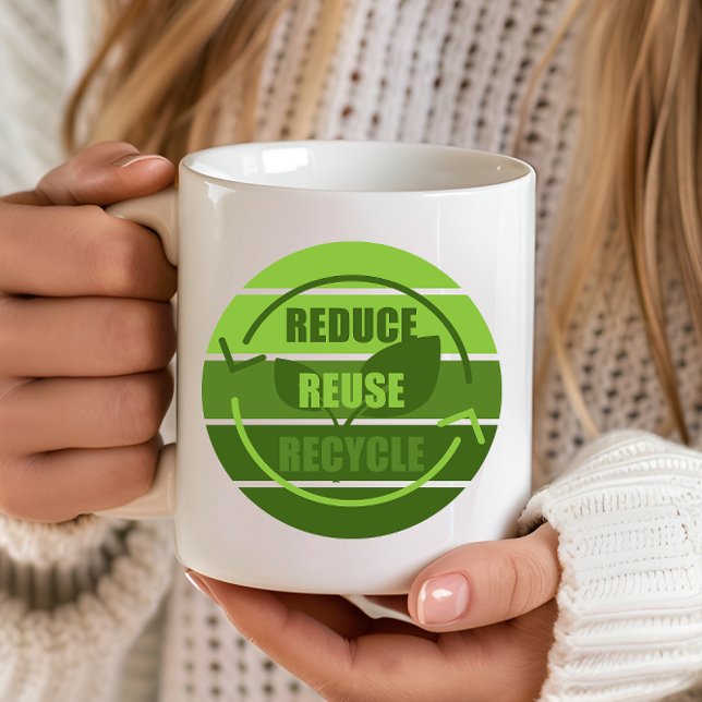 Reduce reuse recycle coffee mug (Creator Uploaded)