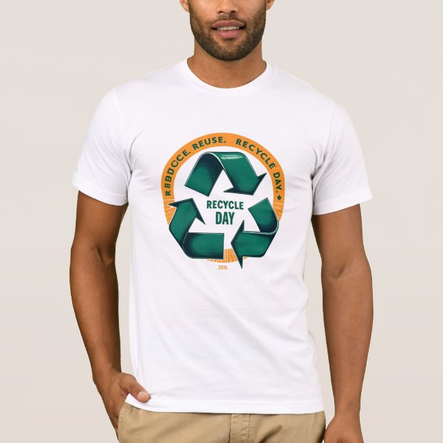 Reduce Reuse Recycle Eco Tee (Front)