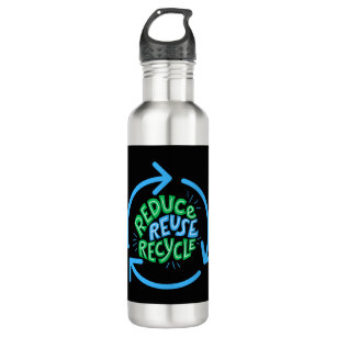 Reduce reuse recycle' Water Bottle