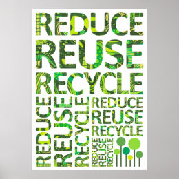 Go Green Posters