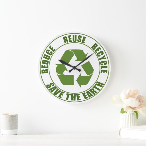 Reduce reuse recycle large clock