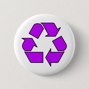 Reduce Reuse Recycle Logo Symbol Arrow 3R Button