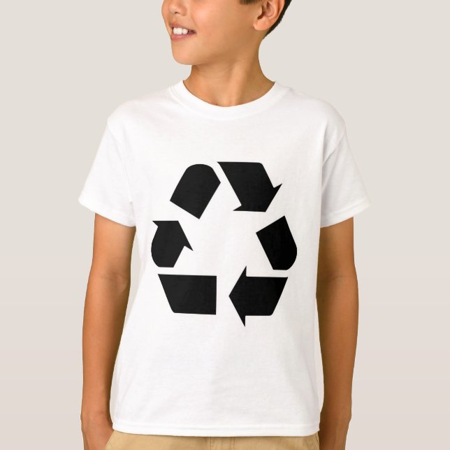 Reduce Reuse Recycle Logo Symbol Arrow 3R T-Shirt (Front)
