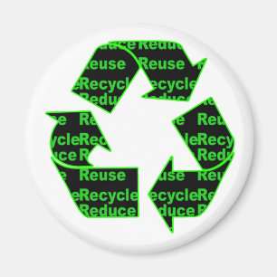 reduce reuse recycle magnet