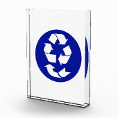Reduce Reuse Recycle Recover Symbol (4 Rs) Award | Zazzle